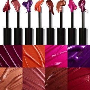 9 piece Melt Cosmetics Metal Lip Gloss Collection